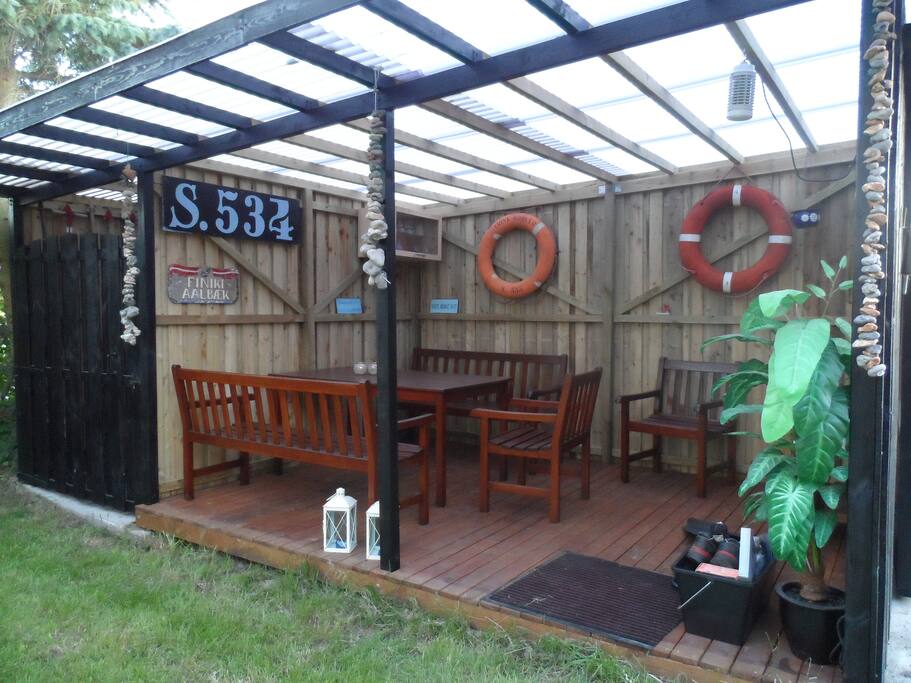 Overdækket terrasse