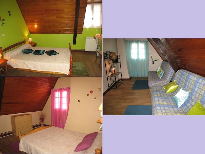 CAPACIDAD PARA 140
 2 DORMITORIOS 1 MEZZANINE