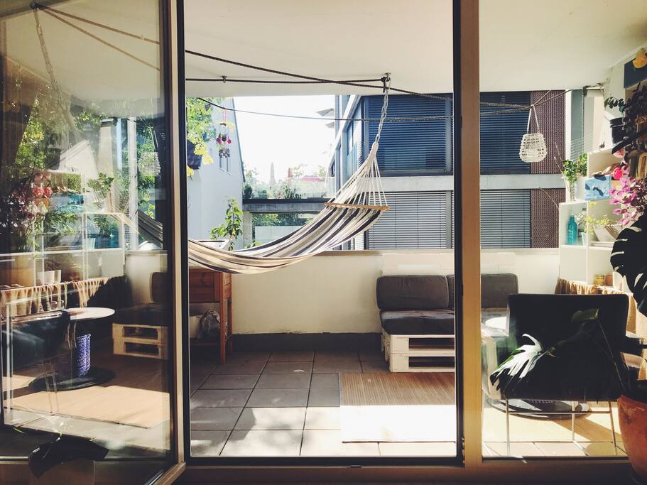Balcony and Chill Area