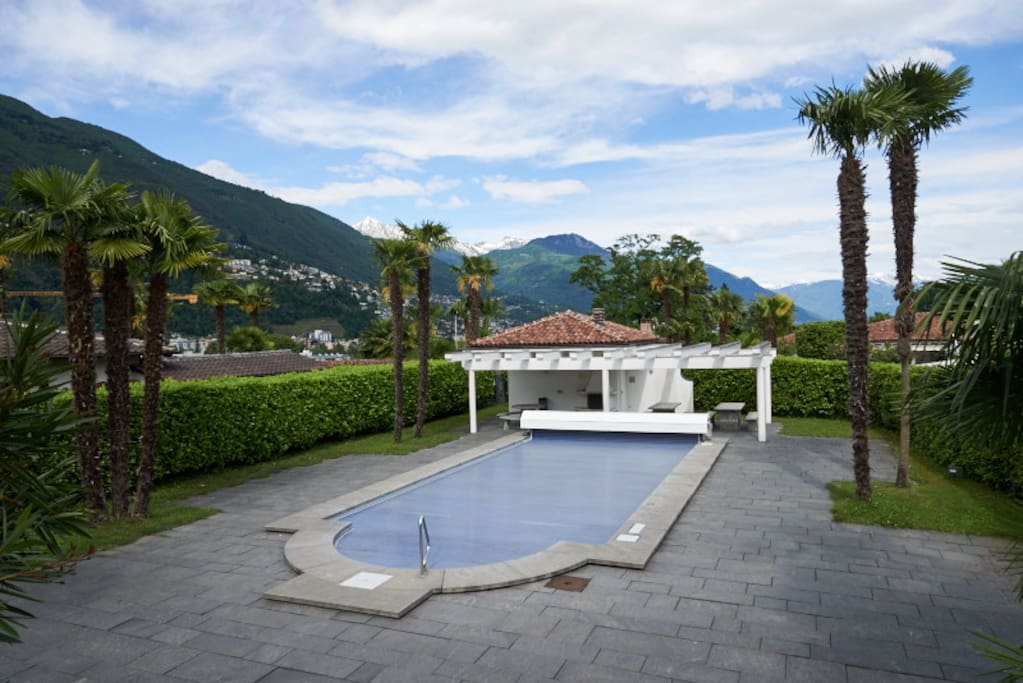 Der Pool, der genutzt werden kann