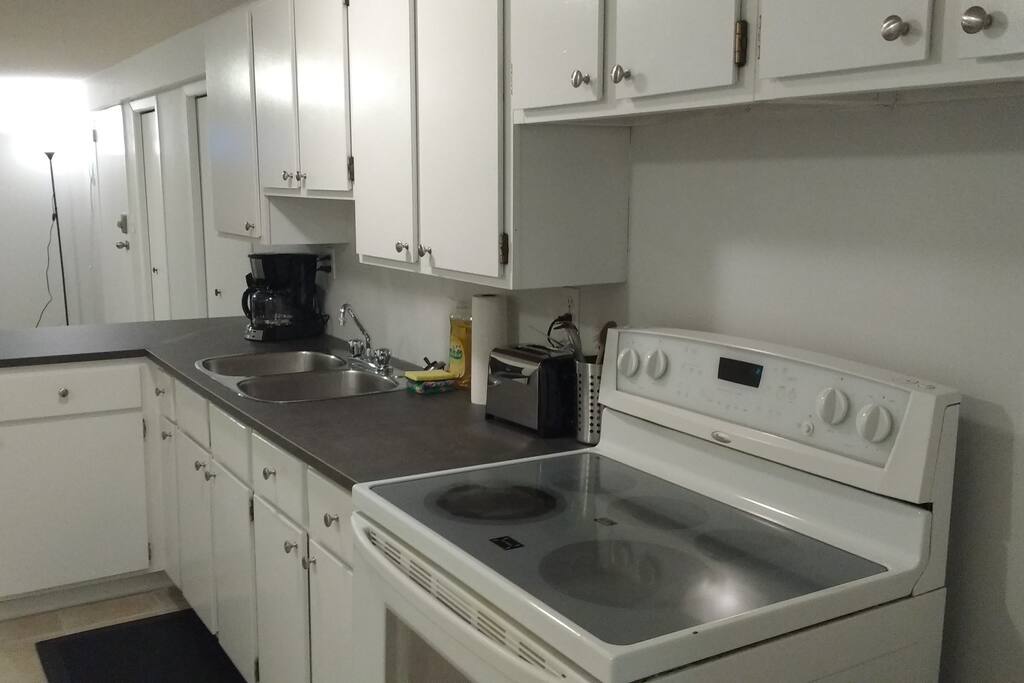 Kitchen with mostly new appliances