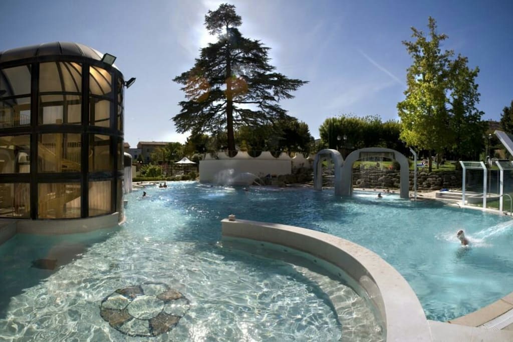 Terme di Casciana. Acqua calda a 35 gradi.