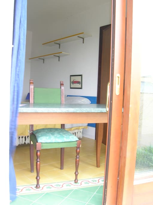 la finestra della camera