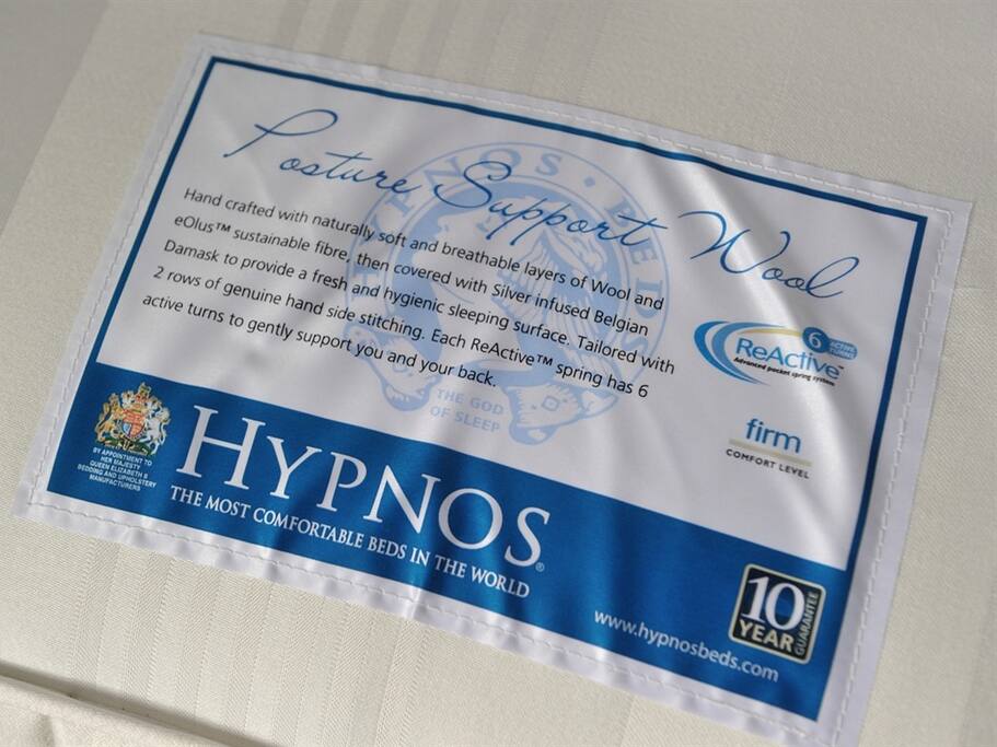 You will love our beds! Hypnos - The Most Comfortable Beds in the World.