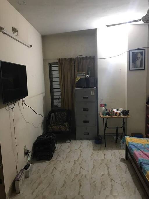 TV, Drawer, Table, 1 Sofa