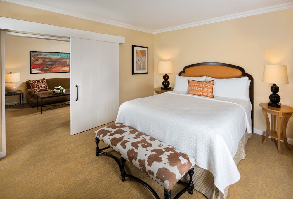 Sink into your comfy mattress at the end of a busy day!
