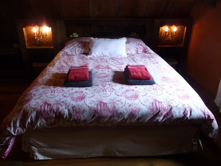 Det stora sovrummet: noggrant utvalda sängkläder