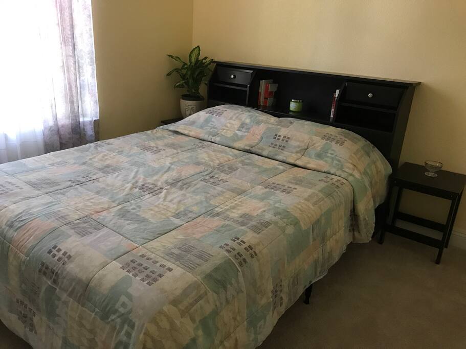 Your queen size bed.