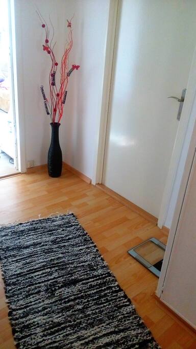 Entrance into the sleeping room