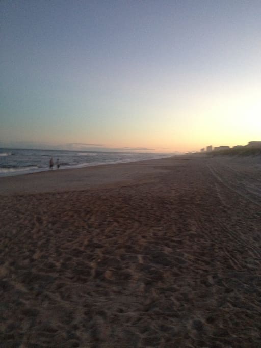 Unbelievable sunsets over the ocean and Carolina Beach Lake / Trail System is just a few blocks away