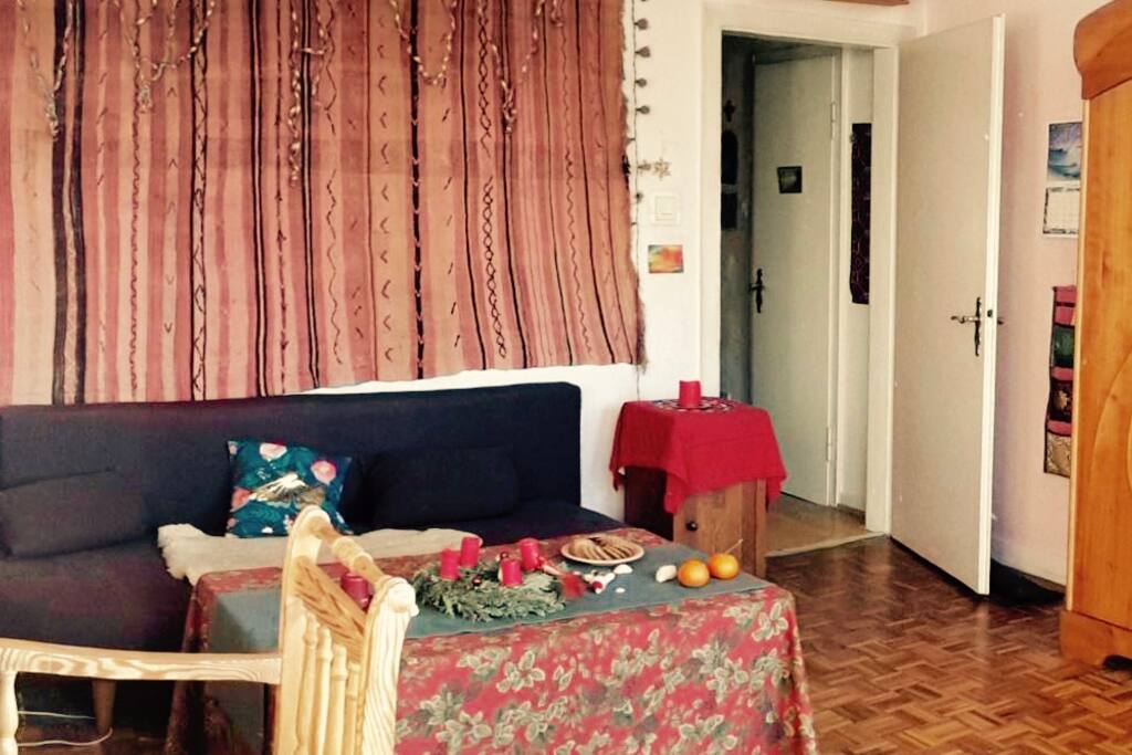 The living room