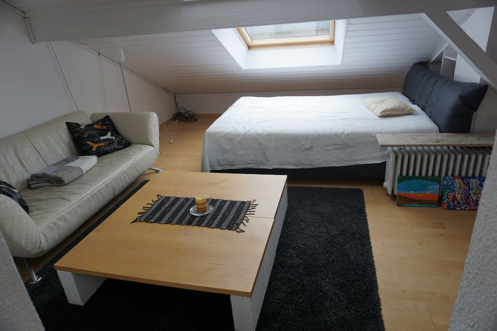 Couchecke, Doppelbett