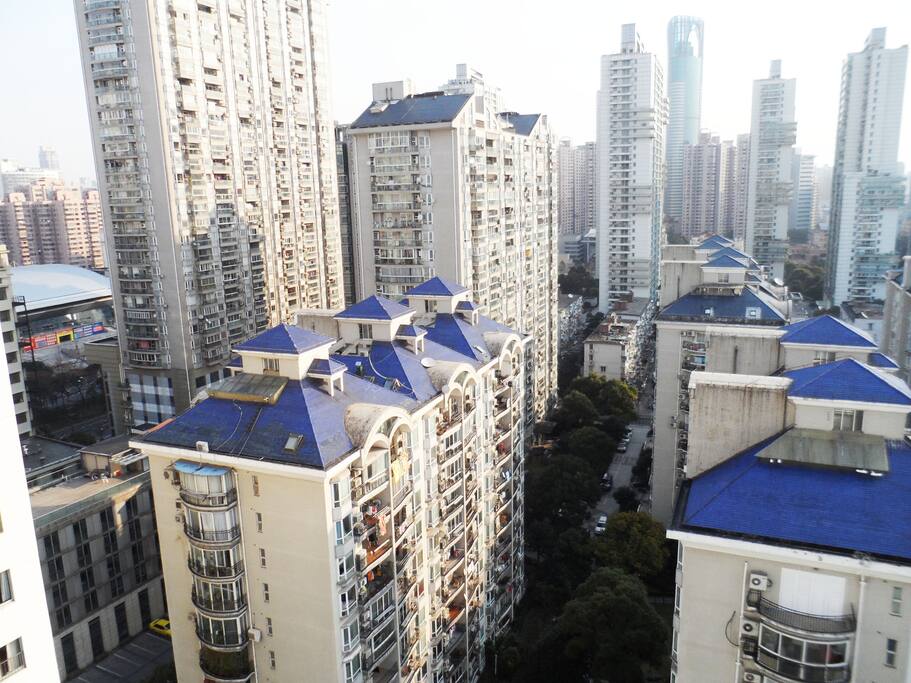 view from room's window