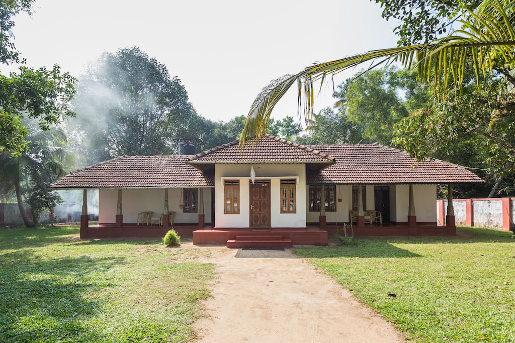 Front view of our villa