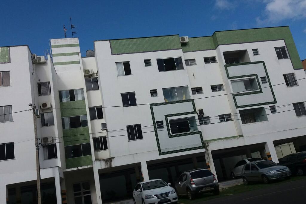 Visão externa dos blocos