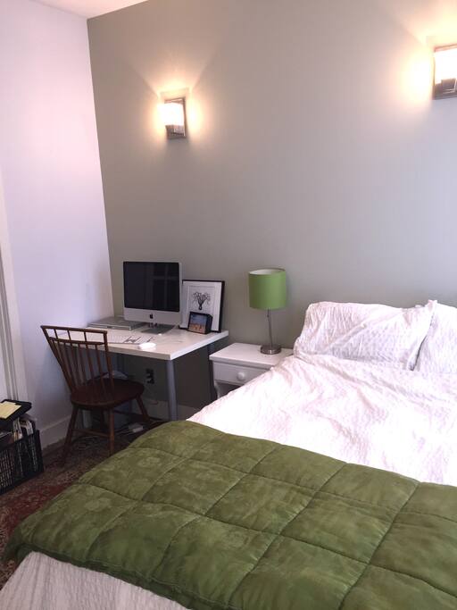 Full-sized bedroom