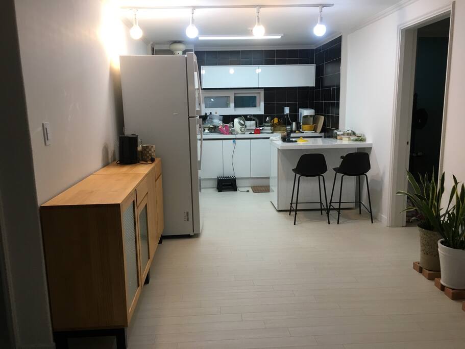 kitchen
your room is om the right