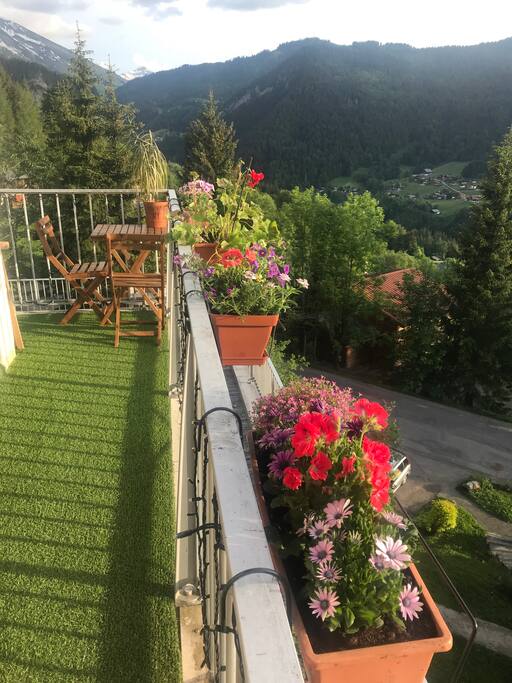 Balcon avec vue
