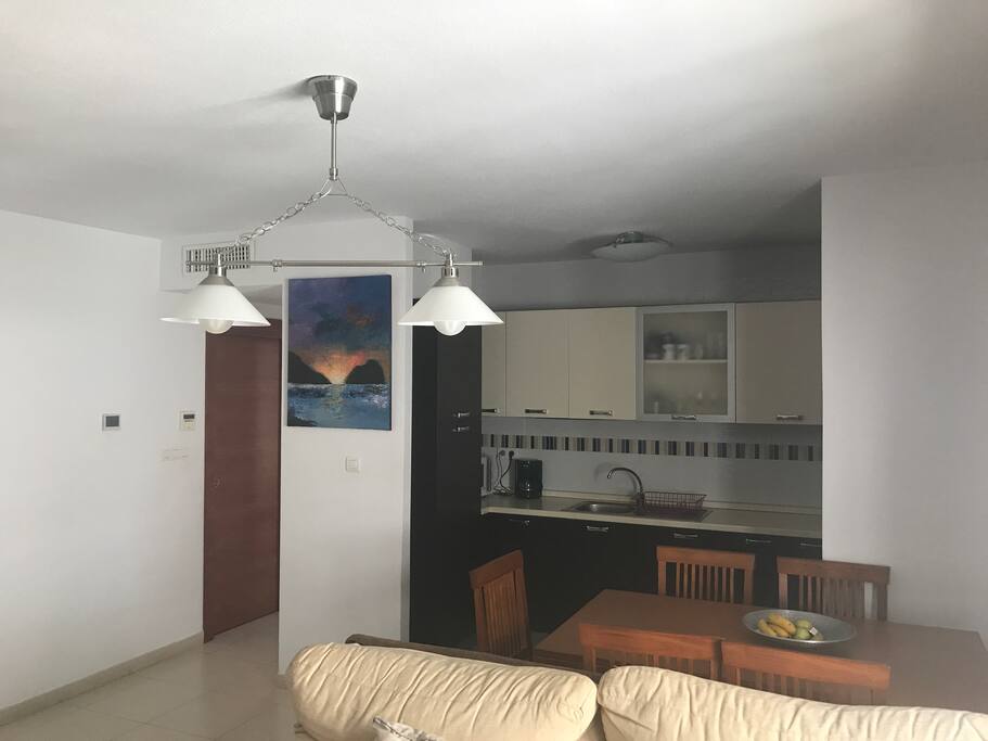 Cocina integrada en comedor