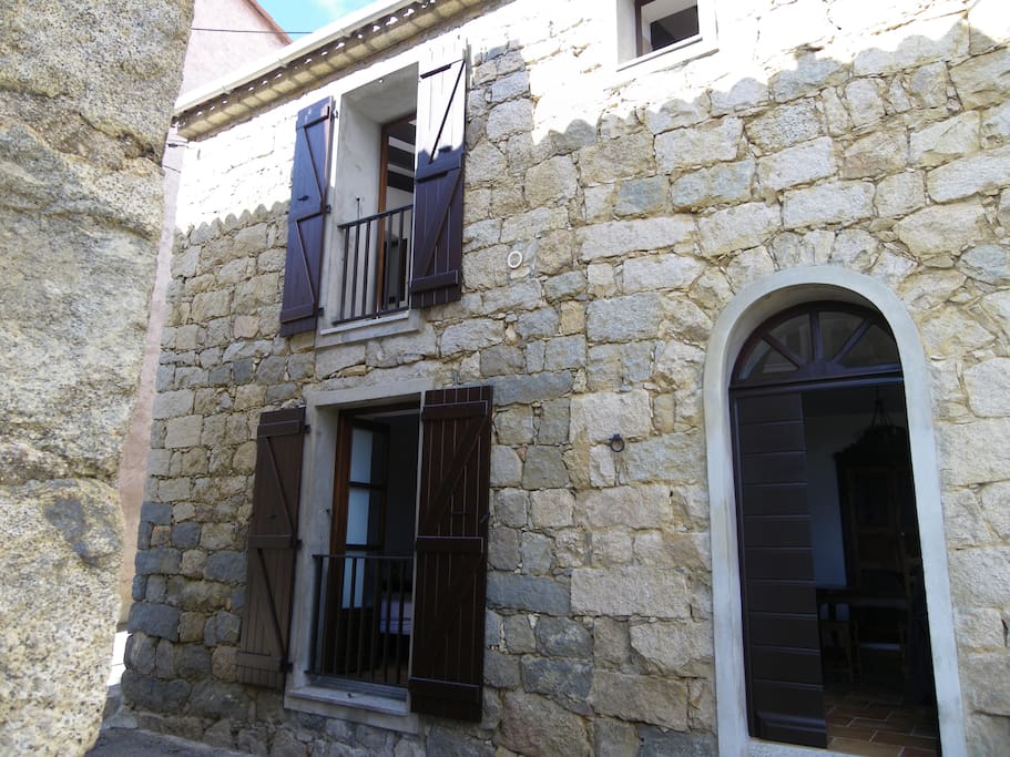 Extérieur de la maison entrée