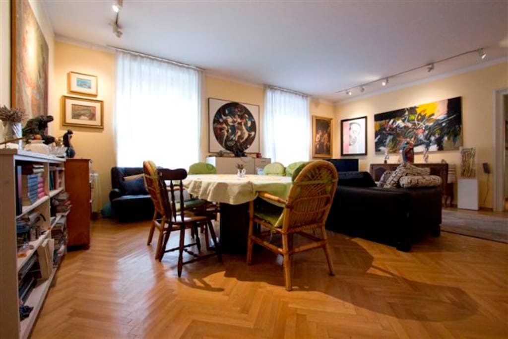 A look on the central living space
