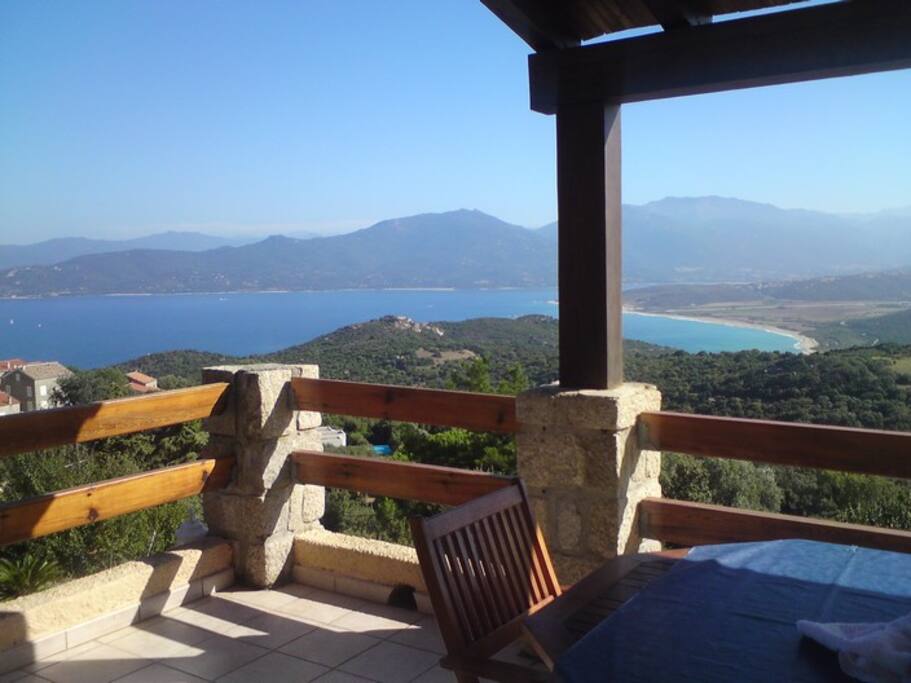 vue sur le Valinco