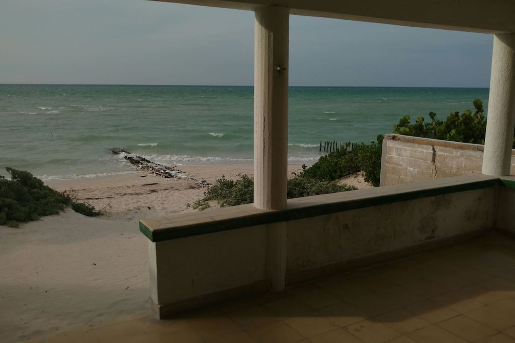 Vista a la playa