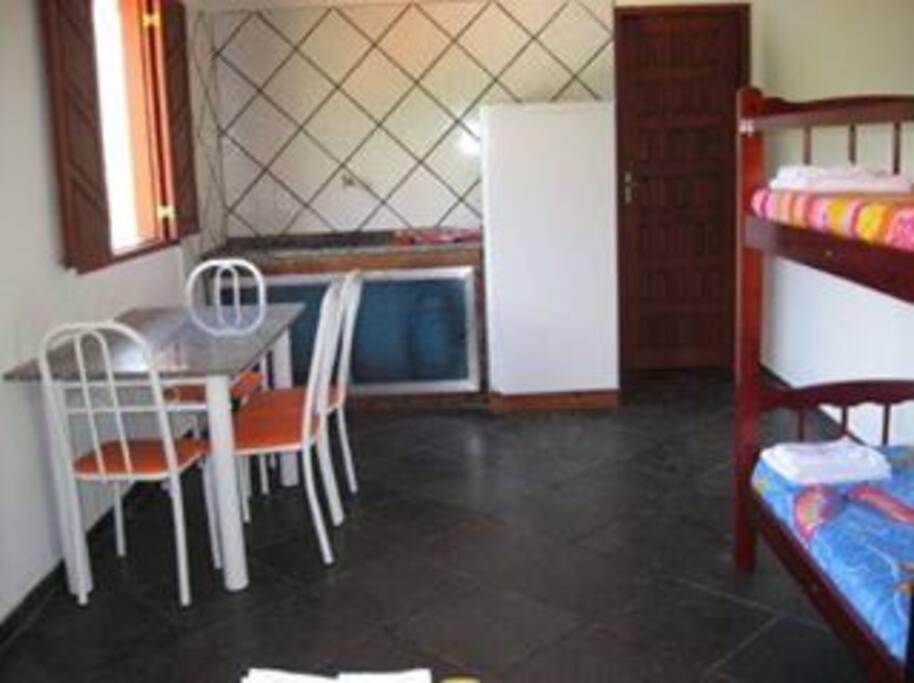 Suíte Cachoeira (cozinha e banheiro privado)