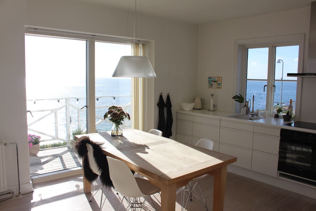 You will feel like living on a boat with the water coming in, from all the windows