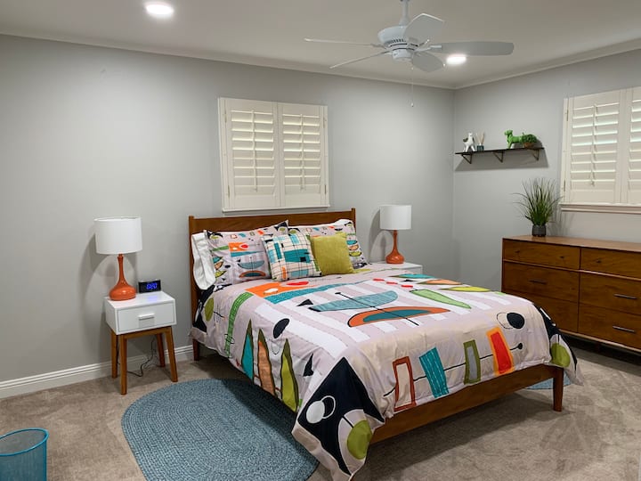 Habitación de mediados de siglo