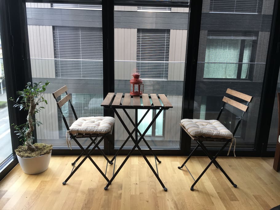 Loggia: can be open as balcony during sunny days
