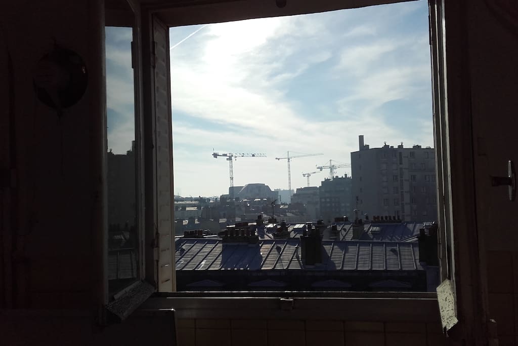 Vue sur les toits de Paris