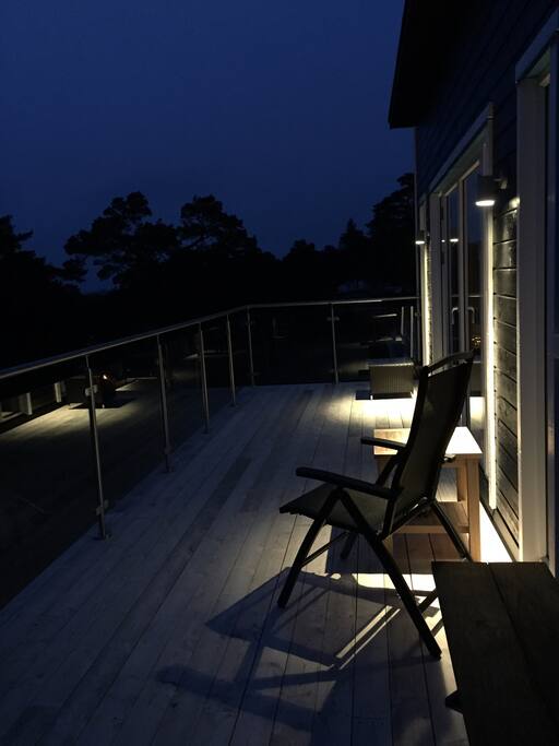Balcony top floor