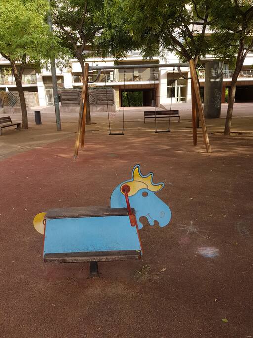 columpios para niños