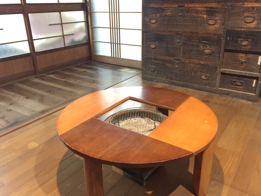 小さな囲炉裏