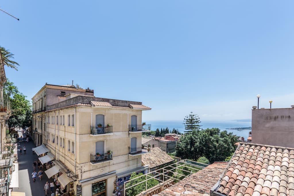 Amazing View from the balcony of the apartment!