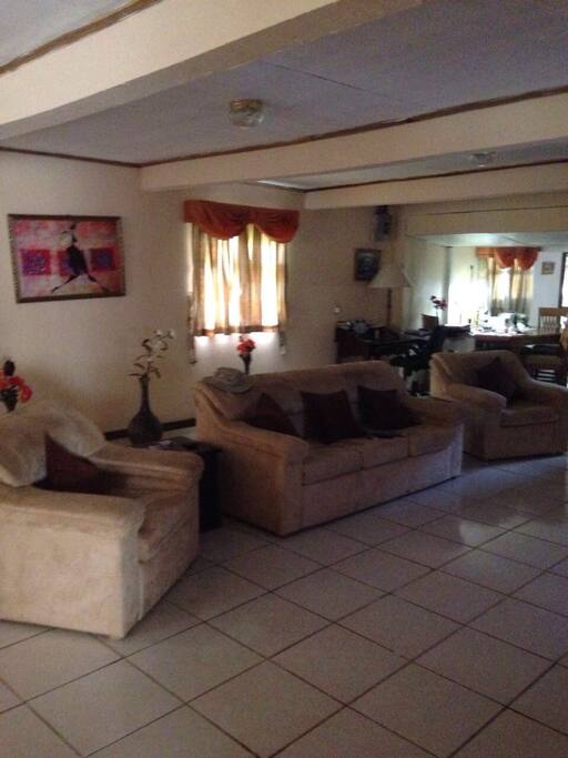 Main sitting area