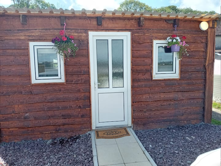 Log cabin with view of Cork harbour - Cabins for Rent in ...
