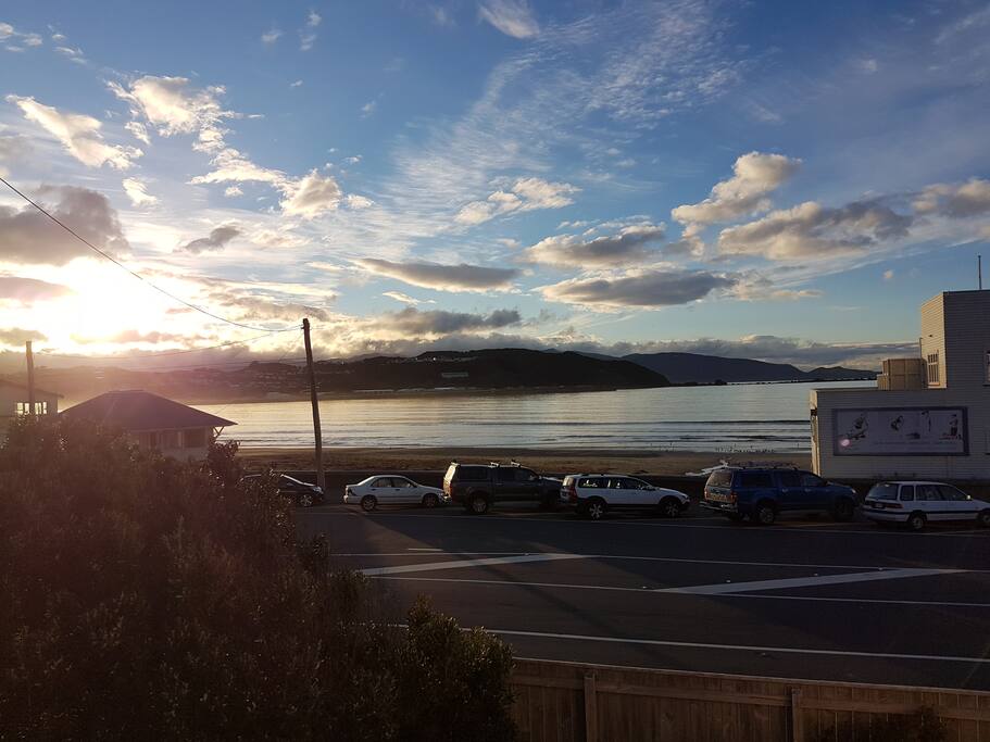 Lyall Bay (View from the balcony/master bedroom/living room)