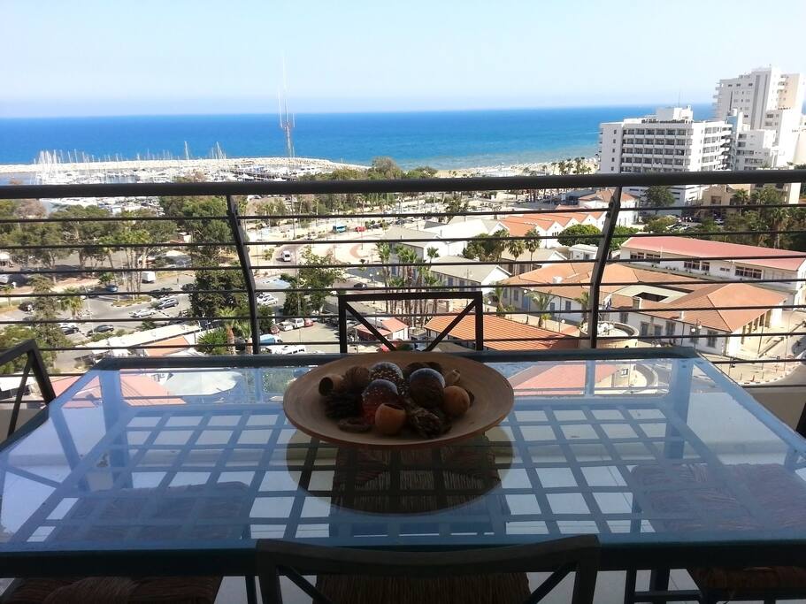Outdoors dining are with incredible sea view!