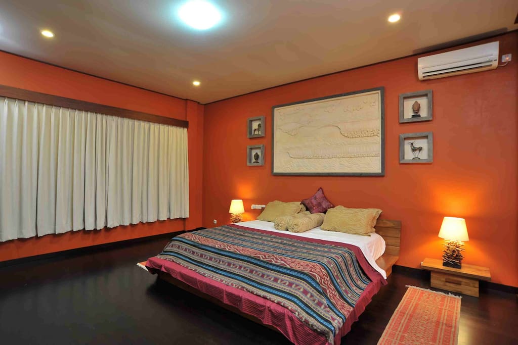 Orange Bedroom