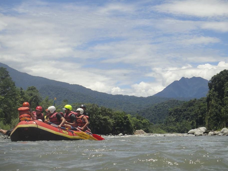 rafting class III rio Jatun Yacu