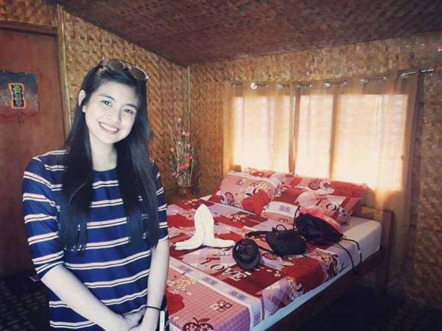 A local celebrity staying in our couple room.