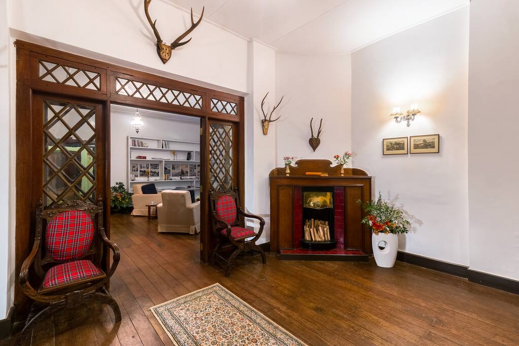 Fire Place Sitting Area