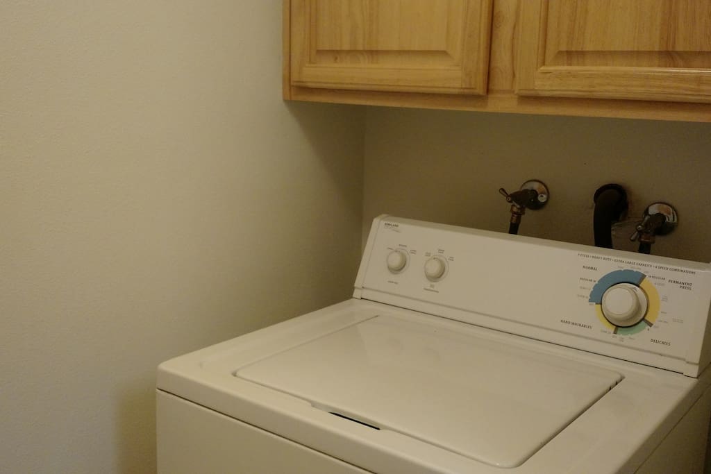 Washer & dryer in unit