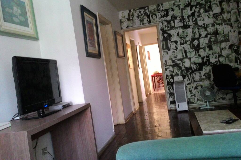 Sala, TV Digital, decoração exclusiva