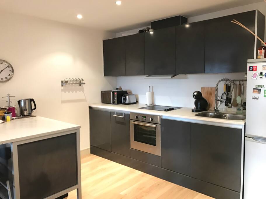 Open plan kitchen