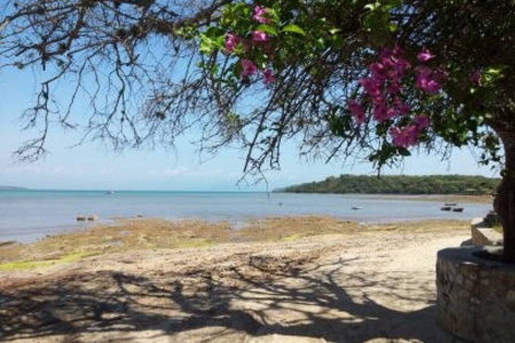 Saida exclusiva para a praia.