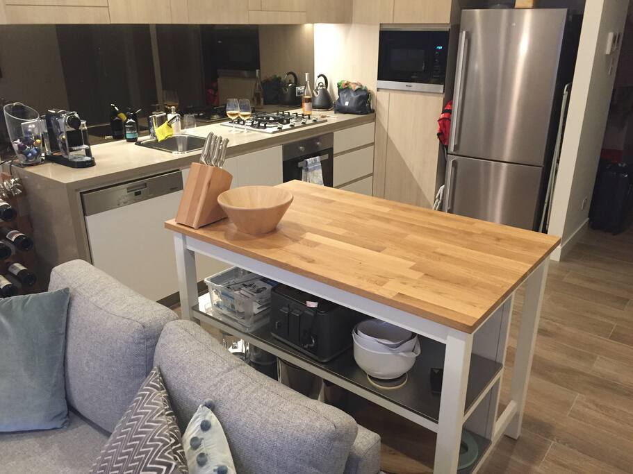 Kitchen with all utensils