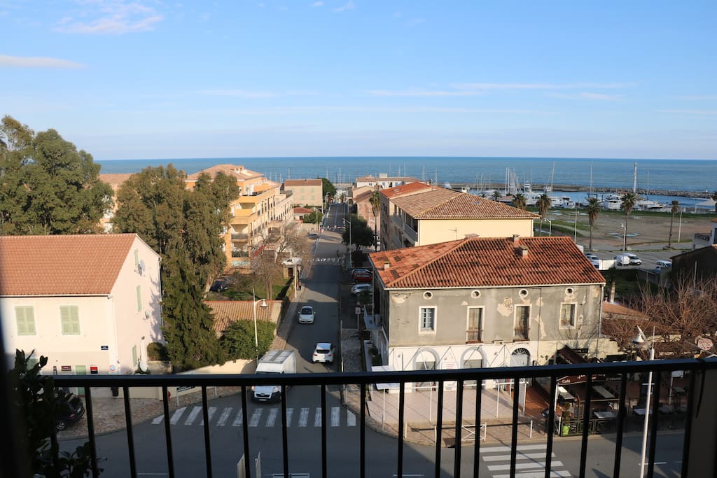balcon vue sur mer à 180°